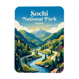 Sochi Nationaal Park Rusland Magneet