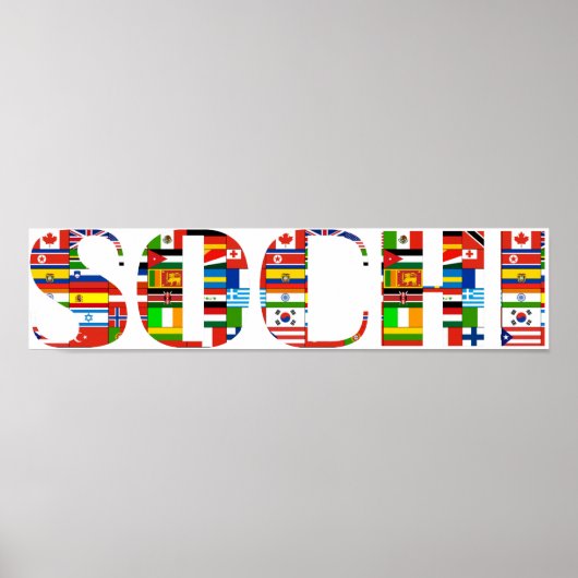 Sochi Poster (Voorkant)