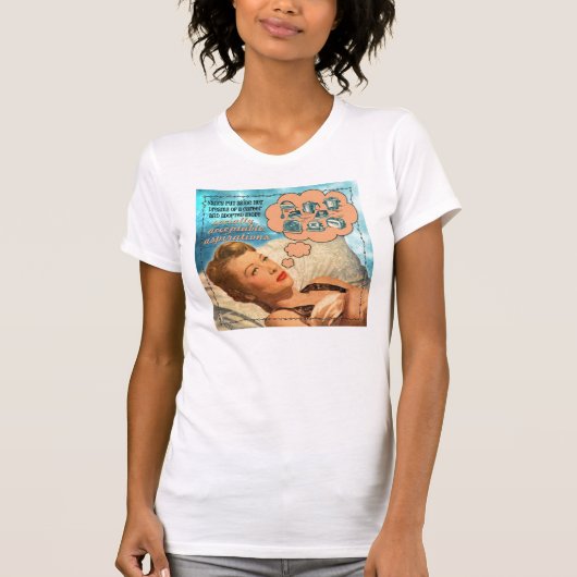 Sociaal aanvaardbare aspiraties t-shirt (Voorkant)