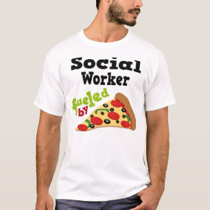 Sociaal Arbeider (Funny) Pizza T Shirt