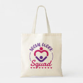 Sociaal Arbeidsplein LCSW Tote Bag (Achterkant)