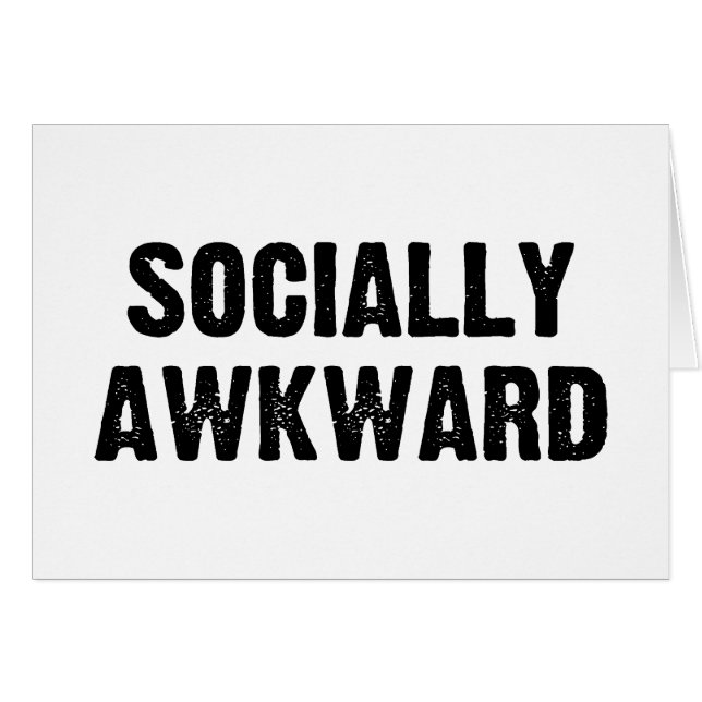 Sociaal Awkward (Voorkant Horizontaal)