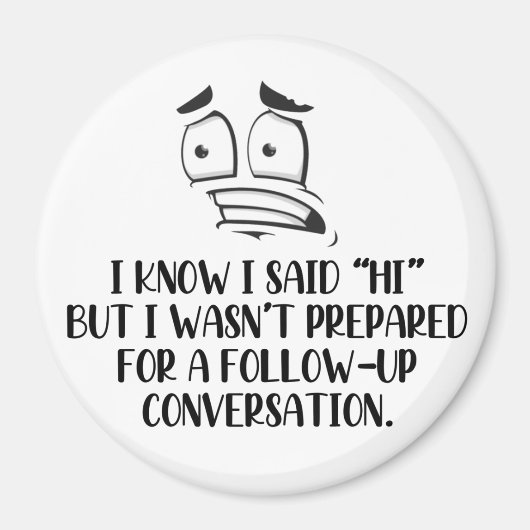 Sociaal Awkward Magnet (Voorkant)