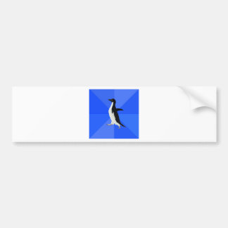 Sociaal-Awkward-Penguin-Meme Bumpersticker