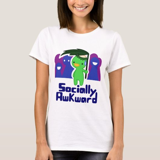 Sociaal Awkward T-shirt (Voorkant)