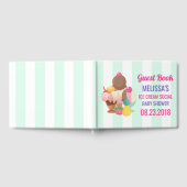 Sociaal baby shower Ice Cream Gastenboek (Volledig)