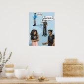 Sociaal bewustzijn (MATTE) Poster (Keuken)