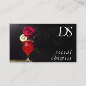 Sociaal chemicus | Moderne gebeurtenis of partijbl Visitekaartje (Voorkant)