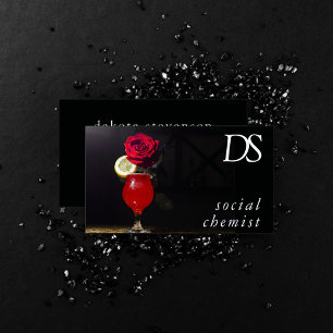 Sociaal chemicus Moderne gebeurtenis of partijbl Visitekaartje