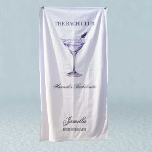 Sociaal Club Lavendel Cocktail De Bach Meidenreis Strandlaken