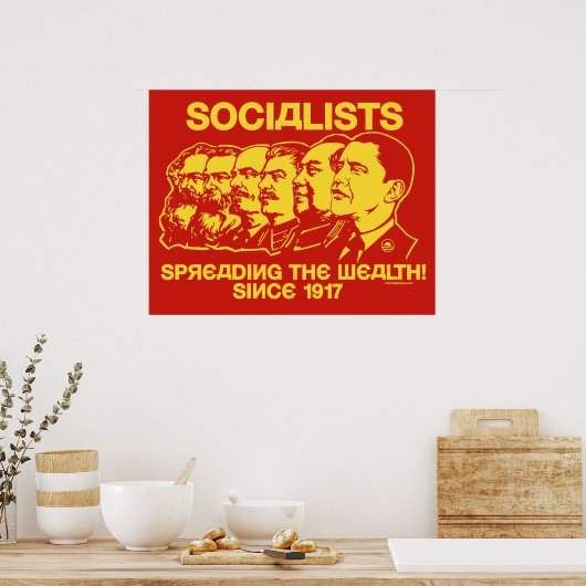 Sociaal-democraten: Spreiding van het Poster van d (Keuken)