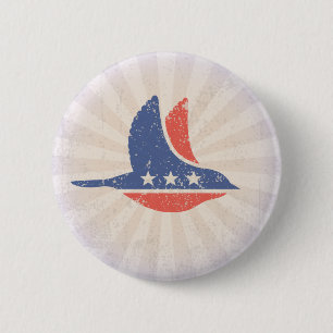 sociaal-democratische Logo Ronde Button 5,7 Cm