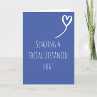 Sociaal Distance Knuffel Mis Je Verjaardag