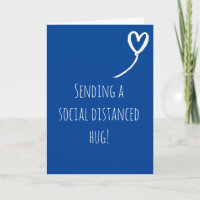 Sociaal Distance Knuffel Mis Je Verjaardag
