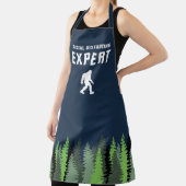 Sociaal Distantie-expert Sasquatch Grappig Schort (Insitu)