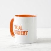 Sociaal experiment mok (Voorkant links)