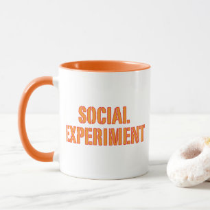 Sociaal experiment mok