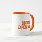 Sociaal experiment mok (Voorkant rechts)