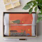 sociaal gezin tissuepapier (Geschenk)