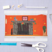 sociaal gezin tissuepapier (Craft)