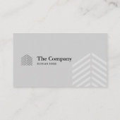 Sociaal grijs Visitekaartje voor de bouw (Achterkant)