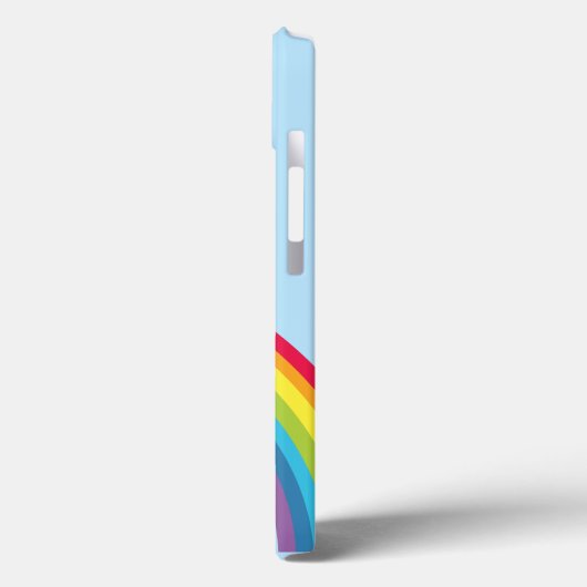 Sociaal Inspirerend werk Rainbow Cute Blue Case-Mate iPhone Case (Achterkant / Links)