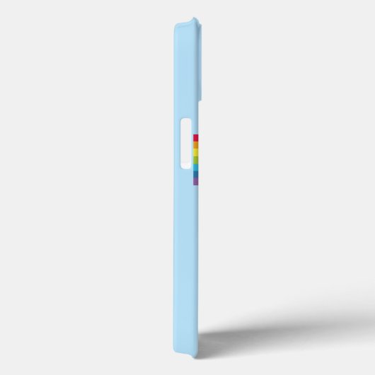 Sociaal Inspirerend werk Rainbow Cute Blue Case-Mate iPhone Case (Achterkant / Rechts)