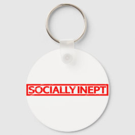 Sociaal ipistempel sleutelhanger