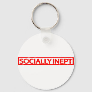 Sociaal ipistempel sleutelhanger