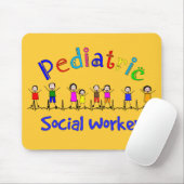 Sociaal kindercadeau voor kinderen muismat (Met muis)