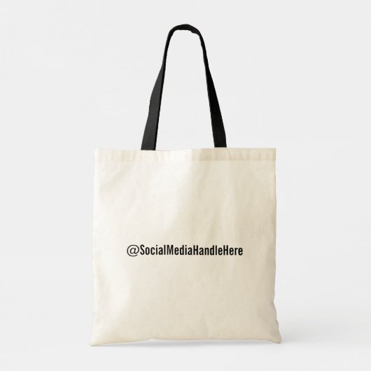 Sociaal Media Gamer Basic-Tas Tote Bag (Achterkant)