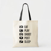 Sociaal Media Gamer Basic-Tas Tote Bag (Voorkant)