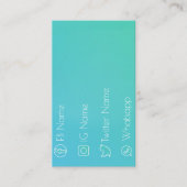 Sociaal netwerk Cool! Visitekaartje (Voorkant)