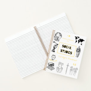 Sociaal onderzoek onderworpen aan breed gereguleer notitieboek