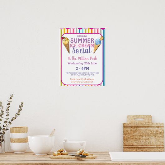 SOCIAAL POSTER PTA-GEBEURTENIS (Keuken)