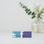 Sociaal profiel Visitekaartje tf 2.0 Bck TwUrt Upg (Staand voorkant)