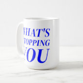 Sociaal sarcasme inspirerend schattig cool design koffiemok (Voorkant links)