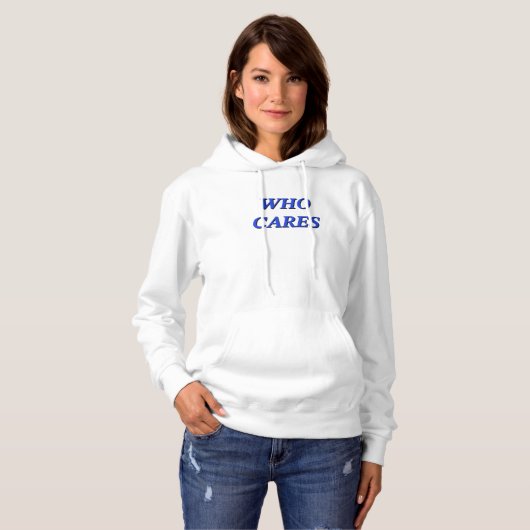 Sociaal sarcastisch ideaal nerdy design hoodie (Voorkant volledig)