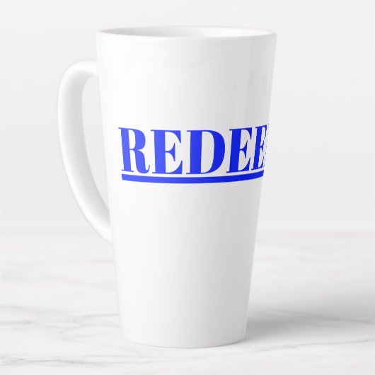 Sociaal spiritueel 0ptimistic schattig ontwerp latte mok (Linkerhoek)