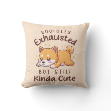 Sociaal Uitgeput Maar Nog Steeds Schattig - Shiba