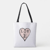 Sociaal vervormende purrFerred CAT Tote Bag (Achterkant)