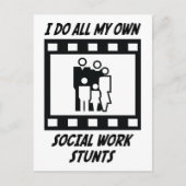 Sociaal werk briefkaart (Voorkant)