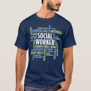 Sociaal werk Gift for Social Worker T-shirt