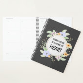 Sociaal werk is een werk van hartplanner planner (Display)