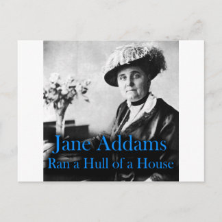 Sociaal werk: Jane Addams Ran a Hull of a House Briefkaart