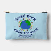 Sociaal werk maakt de wereld draaiende etui (Voorkant)