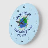 Sociaal werk maakt de wereld draaiende grote klok (Hoek)