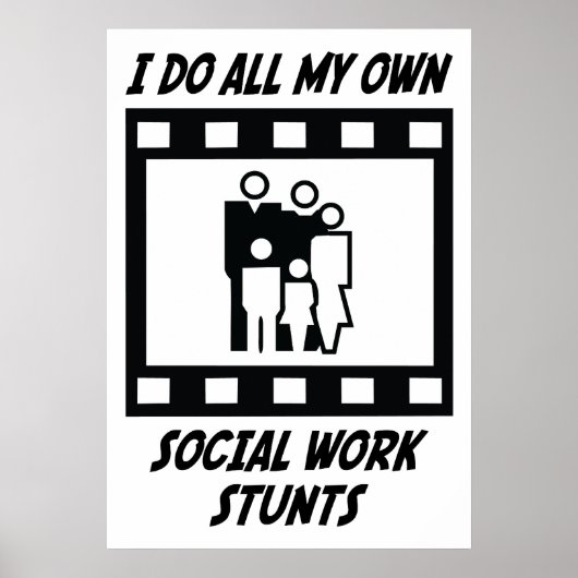 Sociaal werk poster (Voorkant)