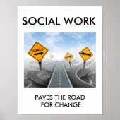 SOCIAAL WERK POSTER (Voorkant)