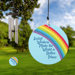 Sociaal werk Rainbow Schattige maatschappelijk wer Windgong